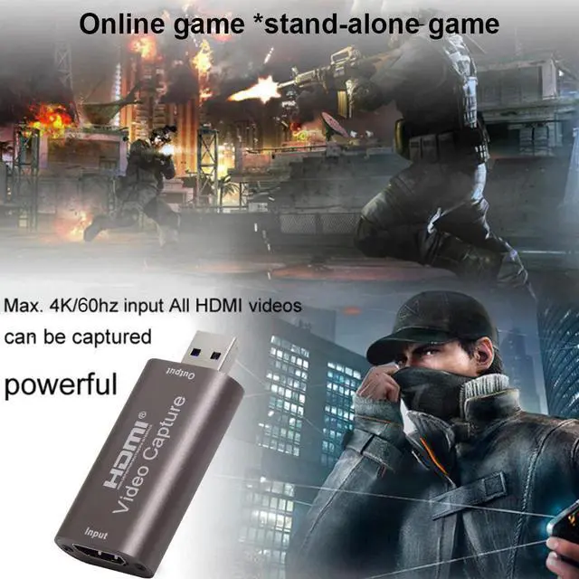 Alt view image 5 of 5 - For Gaming Audio 4K 1080P 60Hz Video  Card Grabber Broadcast Computer Live Streaming USB3.0   Box