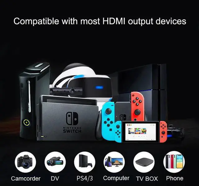 Alt view image 5 of 5 - 4K 60Hz USB 3.0 2.0 HDMI Video Capture Card TV Loop Output U3 1080P 60fps Game Recording Plate Live Streaming Box for PS4 Camera