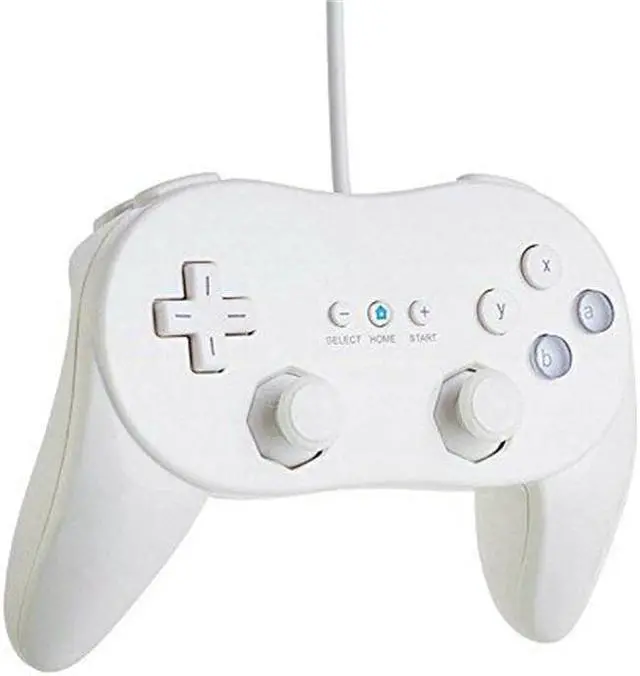 Alt view image 5 of 5 - For Nintendo Wii Gamepad Bluetooth Gamepad Game Joysticks Controller With Handle Controller Pad Console Classic Game Controller