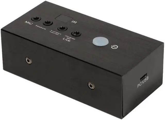 Alt view image 4 of 5 - External Bluetooth Remote Control Live Broadcast Sound Card for Mobile Phone Computer PC