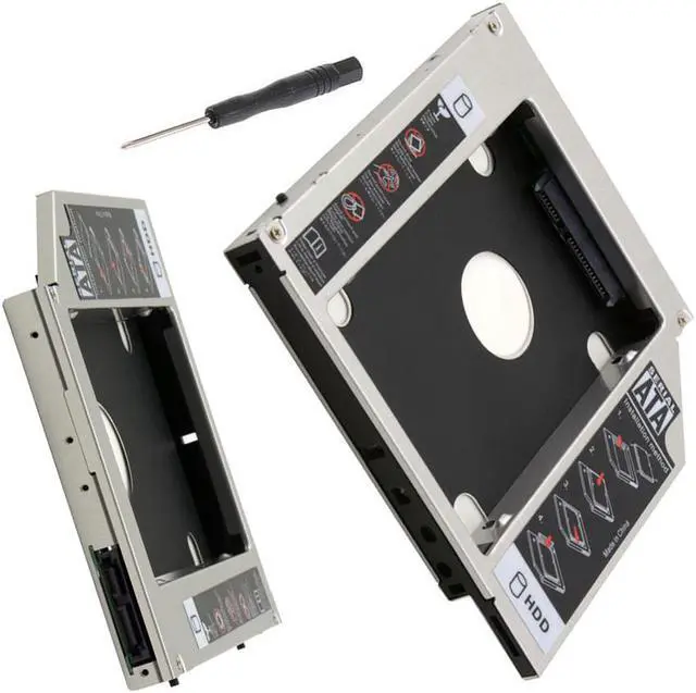 Alt view image 5 of 5 - 12.7mm 2nd Hard Drive SSD HDD Caddy for  Pavilion G4 G6 G7 replace UJ8B1 DS-8A5LH