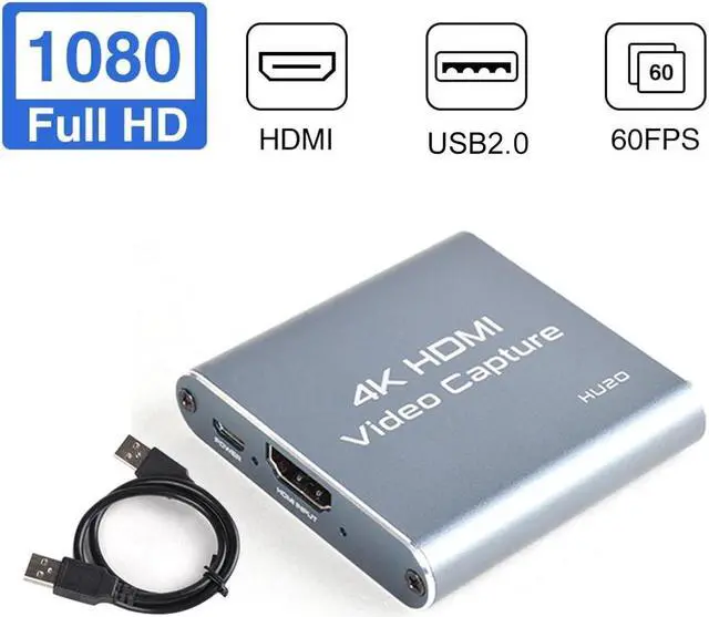 Alt view image 2 of 5 - 1080P 60fps Live Streaming Home Local Loop Out PC Video  Card Office Online Teaching TV Broadcast USB 2.0 Compact