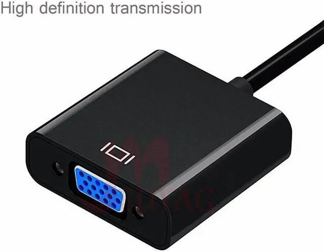 Alt view image 4 of 5 - DVI to VGA converter HD 1080P DVI 24+1 25-pin to VGA adapter cable for TV PC monitor DVI-D to VGA