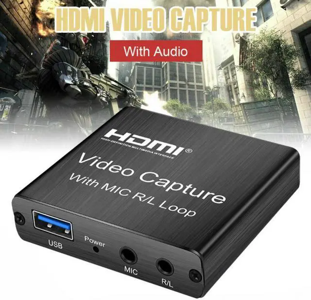 Alt view image 2 of 5 - HD 1080P 4K  Video  Card  To USB 2.0 Video  Board Game  Live Streaming Broadcast Local Loop Out