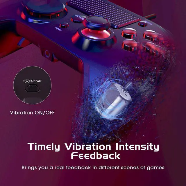 Alt view image 5 of 5 - Wired Gaming Controller for PS4 Game Controller USB Gamepad for PC Computer Laptop Gaming Play Android TV Cellphone