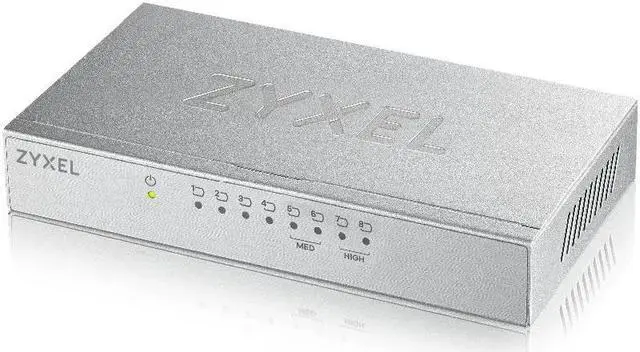 Alt view image 4 of 5 - 5Port Desktop Gigabit Ethernet Switch RJ45 10/100/1000Mbps Network Switchs QoS Port VoIP Data Internet Full/Half duplex Switch