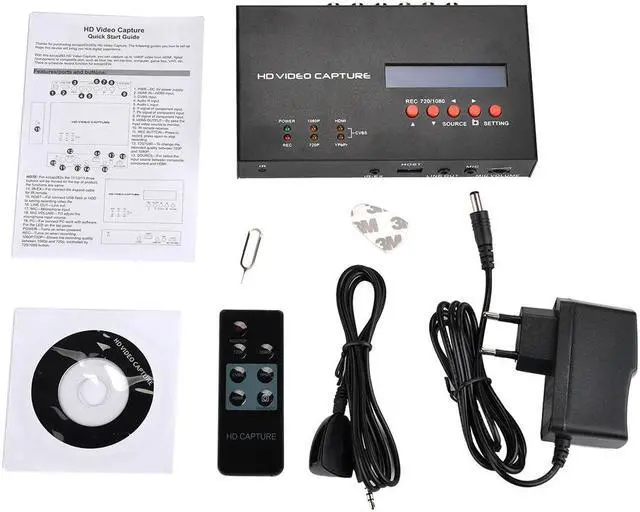 Alt view image 4 of 5 - 283S all in one  recorder,Capture , Component Video, Composite Video in USB host, up to 1080p resolution.Microphone