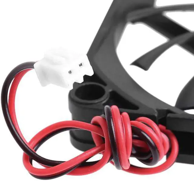 Alt view image 3 of 5 - 80x80x10mm 2Pin 12V PC Computer CPU System Heatsink Brushless Cooling Fan 8010 Drop Shipping