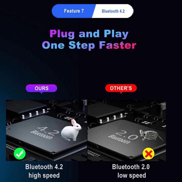 Alt view image 4 of 5 - Mobile Gamepad Controller USB Gaming Keyboard Mouse Converter For IOS 13.4 Below System Android to PC Bluetooth 4.2 Adapter