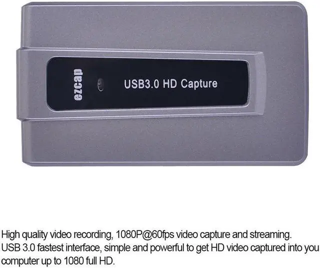 Alt view image 2 of 5 - 287 USB Video Capture Card USB 3.0 HDMI Video Grabber Record adapter for OBS Game DVD Camcorder Live Streaming Broadcast