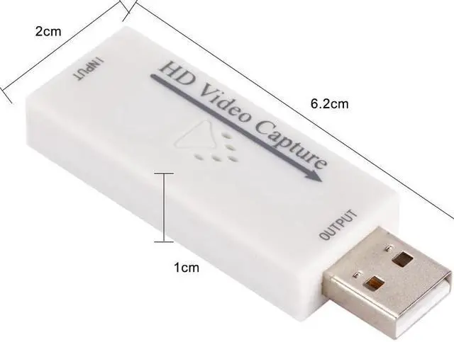 Alt view image 3 of 5 - 4K 1080P Video Capture Card HD USB 2.0 HDMI Video Grabber Recorder Box for Game Live Streaming USB Video Capture Card With CD