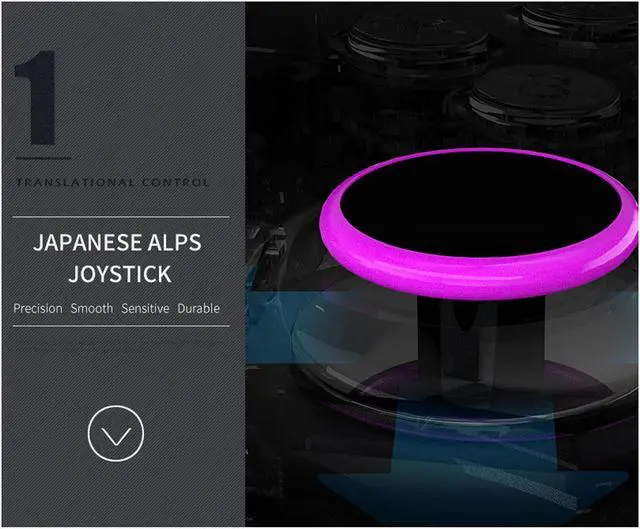 Alt view image 2 of 5 - Type-C Mobile Game Controller Clickable Gamepad Analog Joystick with Type-C Port Fast Charging for Huawei Honor Android Phone