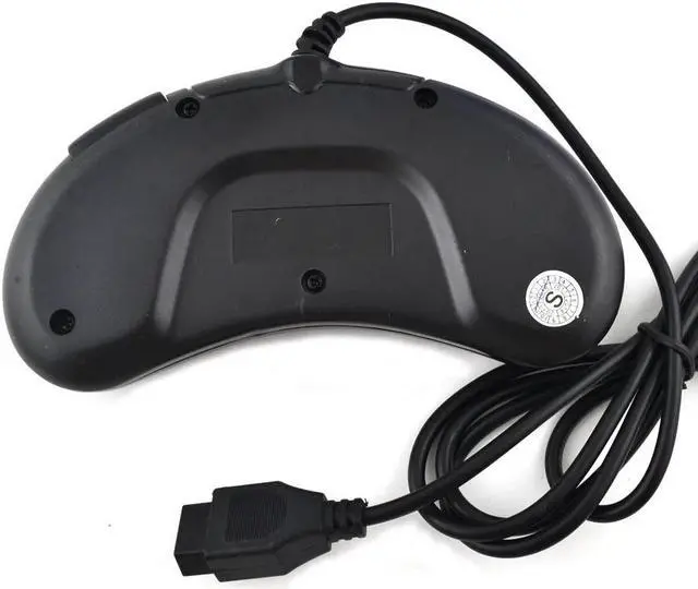 Alt view image 3 of 5 - Shipping 1/2pcs Game controller for SEGA Genesis 16 bit handle controller 6 Button Gamepad for SEGA MD game Accessoriese