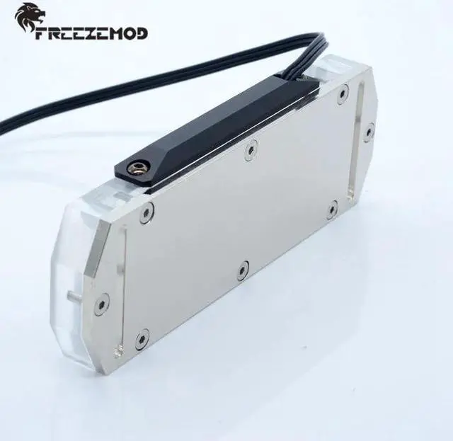 Alt view image 4 of 5 - computer memory water cooling block compatible with pirate ship comb support 4 memory. MEO-PM0A
