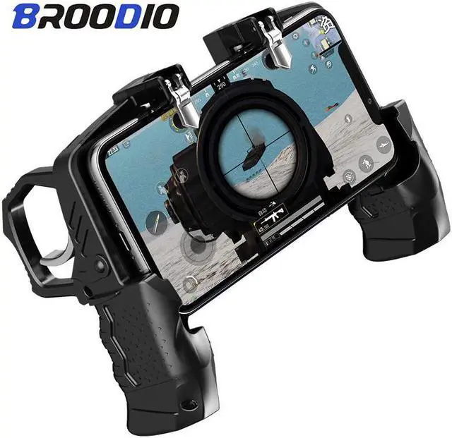 Main image of Mobile Trigger Controller Control For Mobile Phone Game L1 R1 Shooter Triggers Fire Button For iPhone Android Phone Gamepad