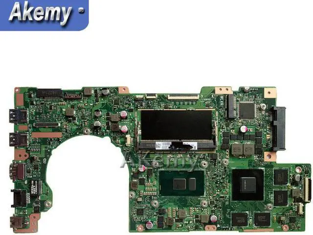 Alt view image 2 of 5 - For ASUS K501U K501UX K501UXM K501UQ K501UW K501UWK Loptop motherboard Mian board W/4GB/8GB i5/i7 CPU DDR4 Memory slot