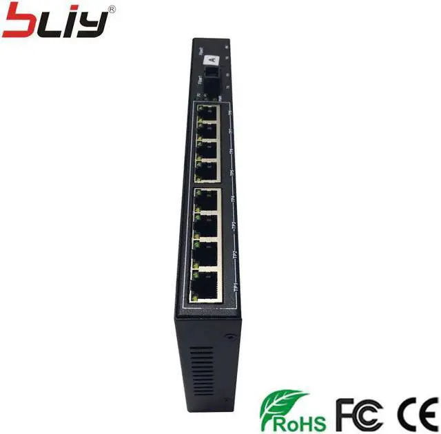 Alt view image 4 of 5 - shenzhen 1000M fiber switch 8 port 20KM ftth olt mikrotik MEDIA CONVERTER ethernet switch gigabit switch network switch