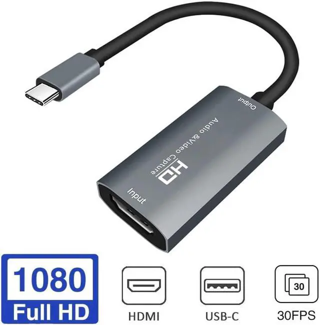 Alt view image 4 of 5 - Live Streaming Anti Interference Broadcasting  To TYPE C Video  Card Plug And Play HD 1080P Audio Grabber