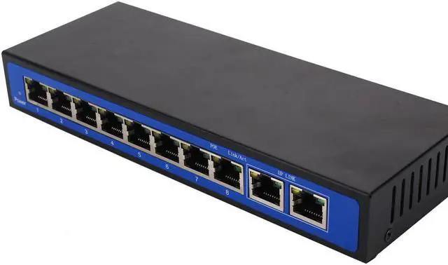 Alt view image 5 of 7 - factory direct mini fast 10/100mbps 2 port ethernet network lan hub switch board two layer pcb 2 rj45 1*8pin head port