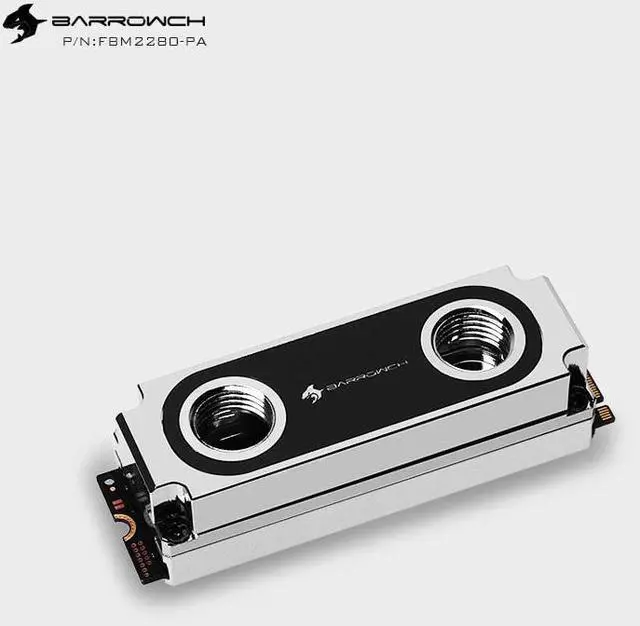 Alt view image 4 of 5 - M2 SSD Water Block 2280, 22110PCIE SATA M.2 M2 SSD cold head FBM2280-PA