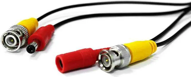 Alt view image 5 of 5 - Security Video Camera DVR Data Power Extension Cable BNC+DC Pure Copper Double Shielding Safety Camera Video Cable