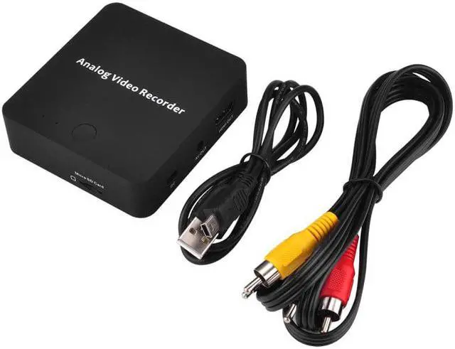 Alt view image 5 of 5 - Capture Analog to Digital Video Recorder 272 Anolog Video Recorder Audio Video input Output to Micro SD TF Card