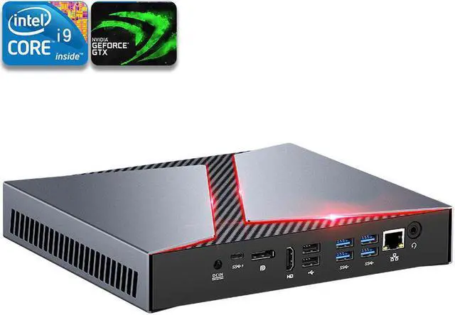 Alt view image 5 of 5 - G1 mini pc intel core i5 i7 i9 6cores with Nvidia GTX1650 4G Graphics Windows 10 linux gaming desktop computer DDR4