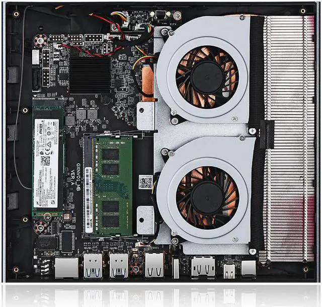 Alt view image 4 of 5 - G1 mini pc intel core i5 i7 i9 6cores with Nvidia GTX1650 4G Graphics Windows 10 linux gaming desktop computer DDR4