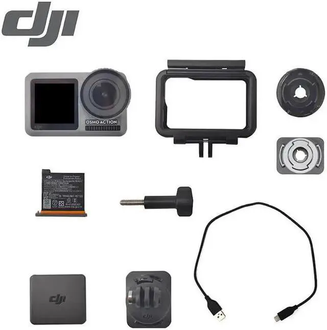 Main image of Osmo Action Sports camera 4K HDR Video Dual Screens 8X Slow Motion 4K/60fps RockSteady Waterproof (11m) brand new in stock