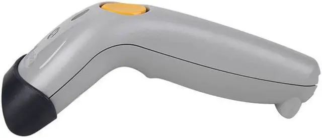 Alt view image 3 of 6 - Symbol LS1203 Corded General Purpose 1D Bi-directional Barcode Scanner, RS232, USB, KBW, USB Kit, White - LS1203-1AZU0100ZR