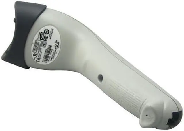 Alt view image 6 of 6 - Symbol LS1203 Corded General Purpose 1D Bi-directional Barcode Scanner, RS232, USB, KBW, USB Kit, White - LS1203-1AZU0100ZR