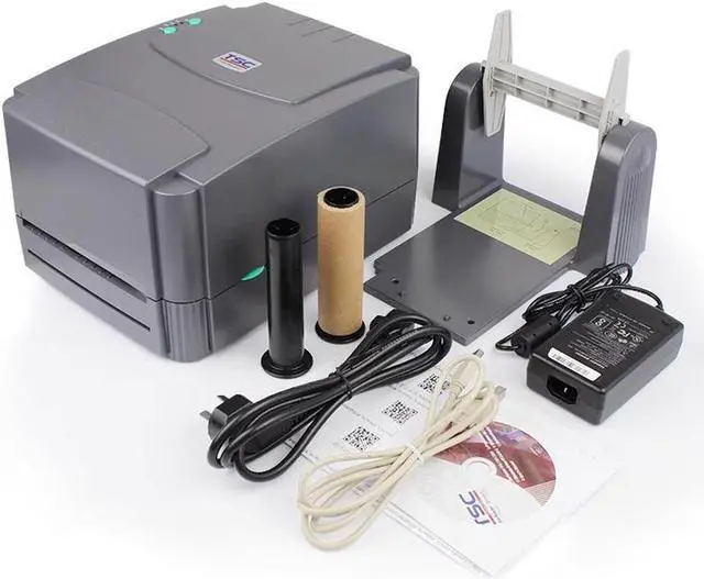 Alt view image 7 of 7 - TSC TTP-244 Pro Thermal Transfer Barcode Printer 203 dpi Label Printer Sticker Printer Commercial Barcode Label Printer TTP-244 Pro Replaces TTP-244 Plus Upgrade