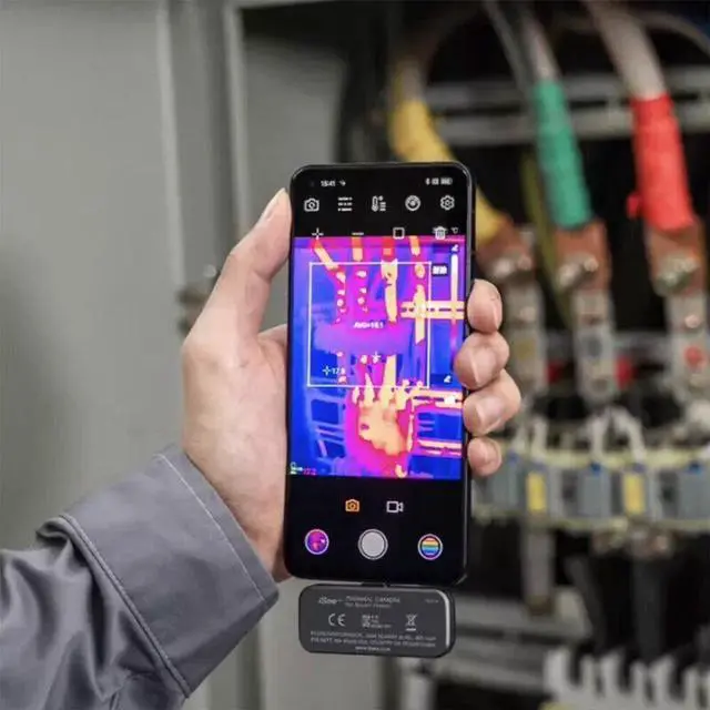 Alt view image 4 of 7 - Fluke iSee TC01A PCB 256x192 25Hz IR Mobile Thermal Camera for  Android