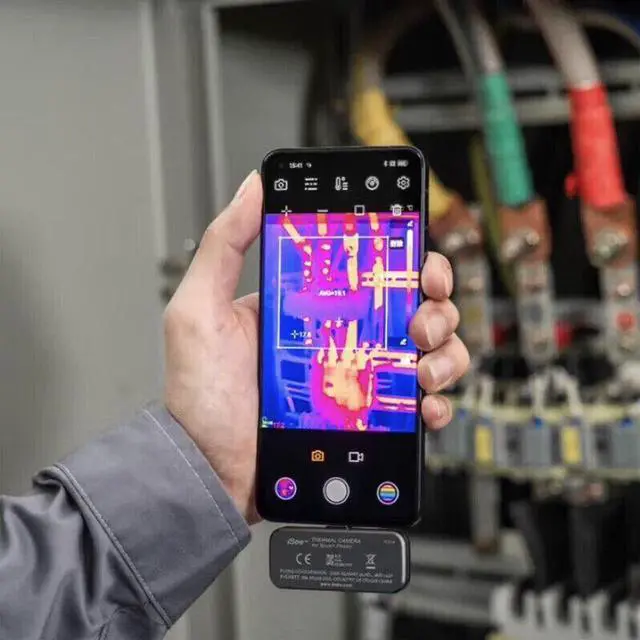 Alt view image 5 of 7 - Fluke iSee TC01B  PCB 256x192 Mobile Thermal Camera Detect Floor for iOS