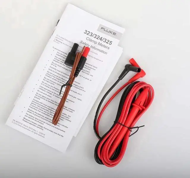 Alt view image 6 of 7 - Fluke 325 True RMS AC DC Current Voltage Tester Capacitance Clamp Frequency F325