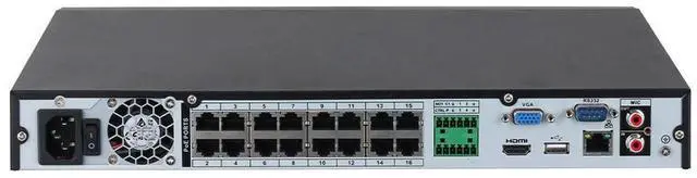 Alt view image 3 of 6 - Dah,ua NVR4232-16P-EI 32CH 16PoE WizSense NVR Network Video Recorder CCTV System