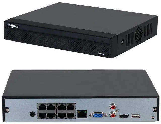 Alt view image 3 of 7 - dah,ua NVR2108HS-8P-4KS3 Original 8CH 8POE 12MP 8MP 4K NVR Network video Recorder