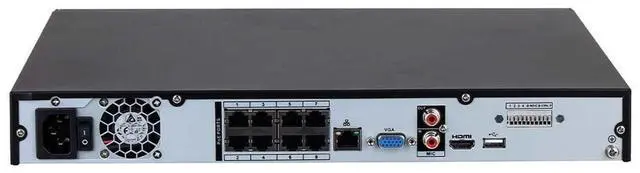 Alt view image 3 of 6 - Dah,ua 4K 8 Channel PoE NVR System Playback Network Video Recorder NVR4208-8P-EI