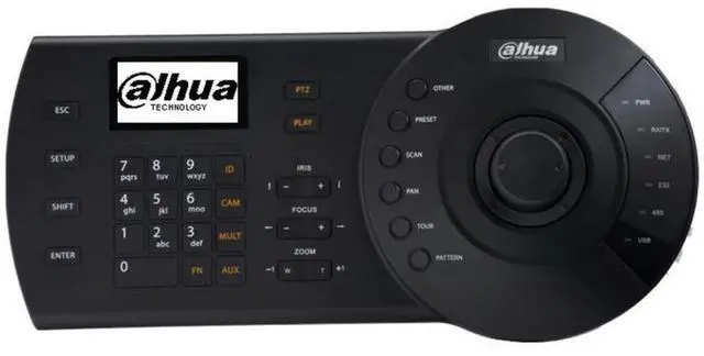 Main image of NKB1000-E Network Keyboard Joystick Controller for Dome DVR PTZ Camera