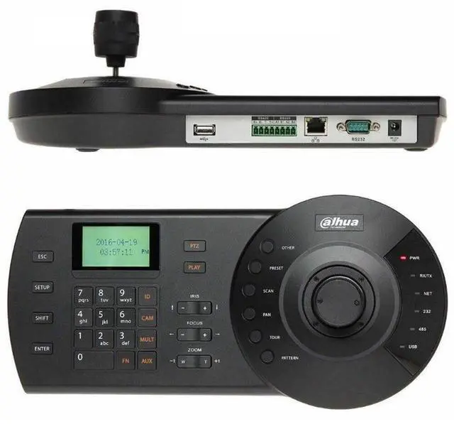 Alt view image 4 of 5 - NKB1000-E Network Keyboard Joystick Controller for Dome DVR PTZ Camera
