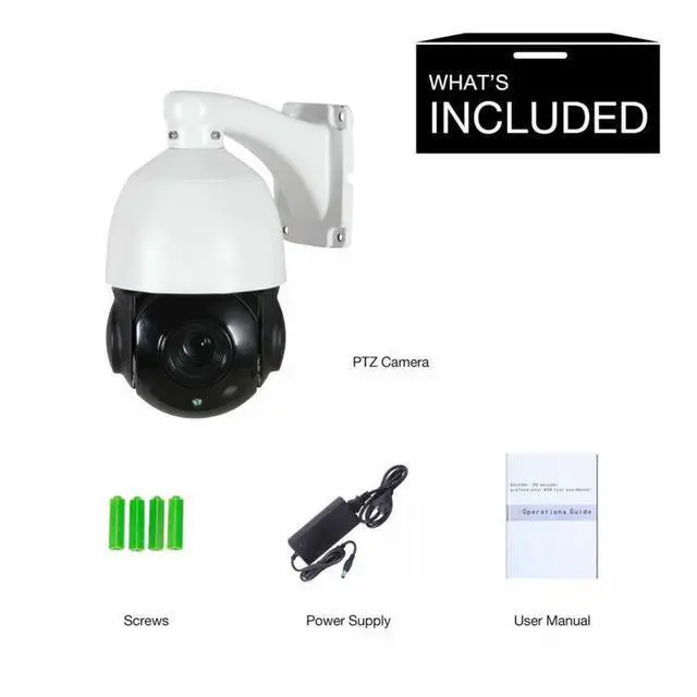 Alt view image 5 of 7 - 4in1 30X Zoom AHD/TVI /CVI/CVBS 2MP Outdoor CCTV PTZ Speed Dome Camera Sony CMOS