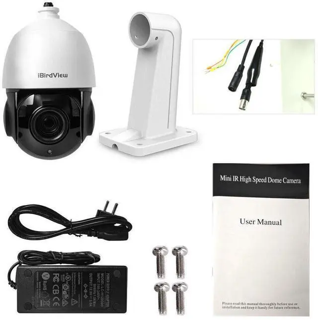 Alt view image 7 of 7 - 4in1 30X Zoom AHD/TVI /CVI/CVBS 2MP Outdoor CCTV PTZ Speed Dome Camera Sony CMOS