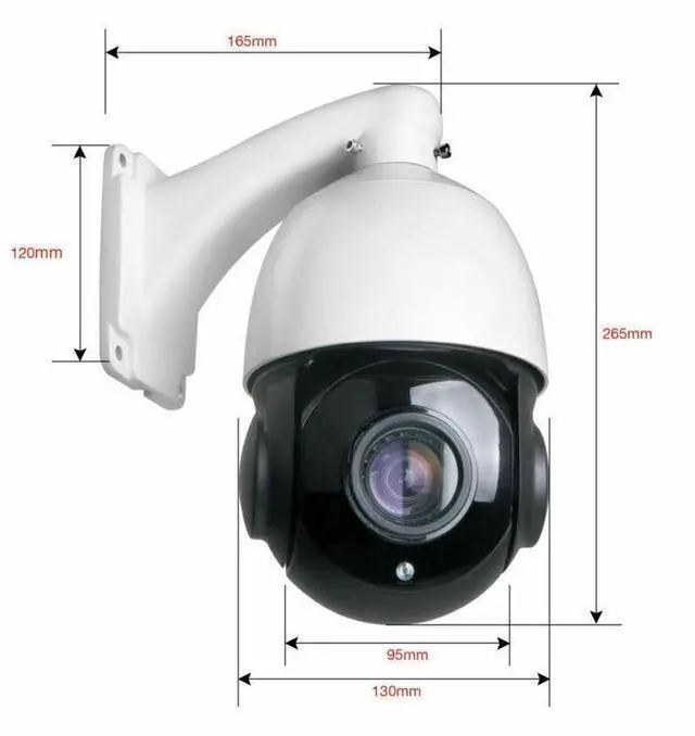 Alt view image 4 of 7 - 4in1 30X Zoom AHD/TVI /CVI/CVBS 2MP Outdoor CCTV PTZ Speed Dome Camera Sony CMOS