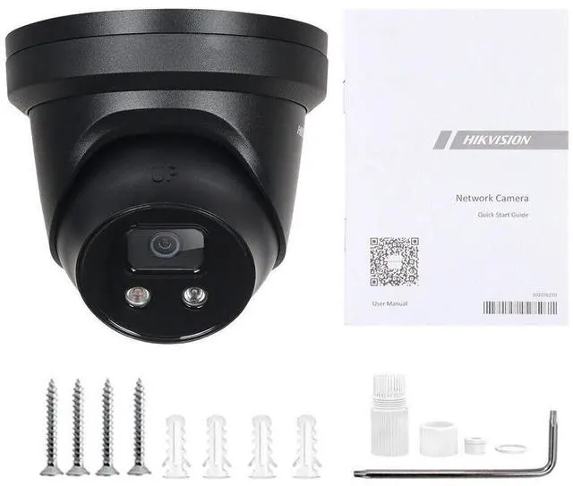 Alt view image 7 of 7 - DS-2CD2386G2-ISU/SL 8MP 4K AcuSense PoE IP Security Camera 2-Way Audio