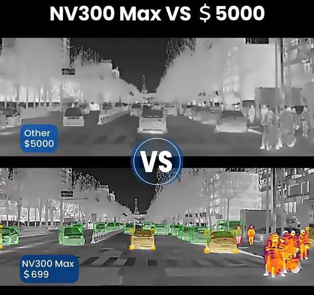 Alt view image 2 of 7 - Thermal Master NV300Max Night Vision Camera 328yards Thermal Imager 32G For Car