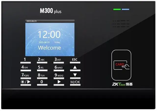 Alt view image 2 of 7 - ZKTeco M300Plus ID/IC/ADMS Biometric Fingerprint Recognition USB Time Attendance IC/ID/ADMS Card m300plus+adms