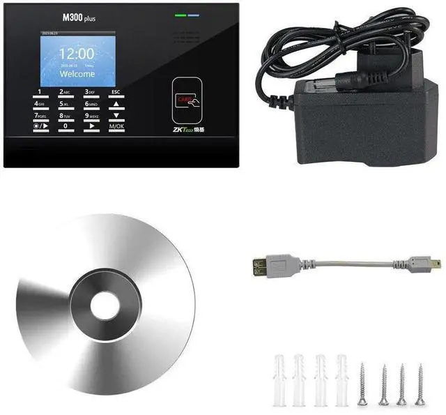 Alt view image 6 of 7 - ZKTeco M300Plus ID/IC/ADMS Biometric Fingerprint Recognition USB Time Attendance IC/ID/ADMS Card m300plus+adms