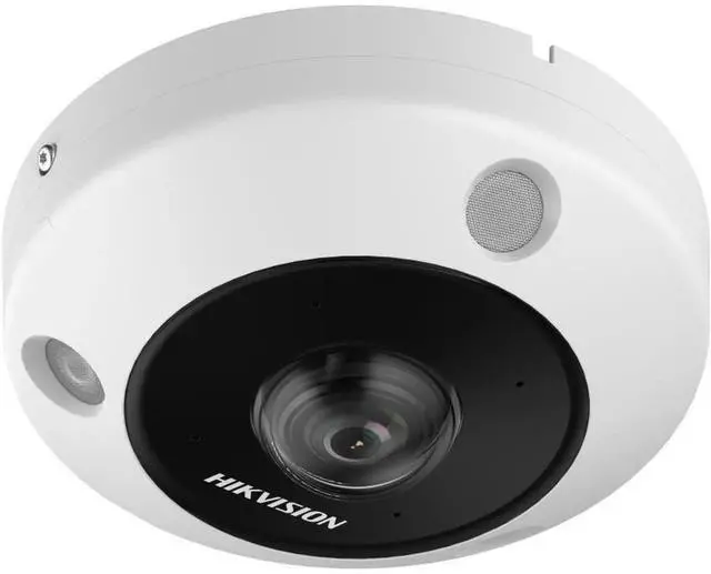 Alt view image 2 of 4 - Hi,kvi,sion DS-2CD63C5G1-IVS 12MP DeepinView Fisheye Camera Heatmap 2-way Audio IR