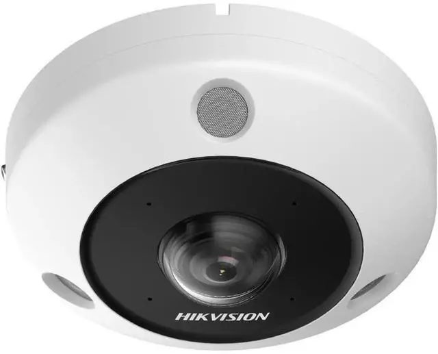 Alt view image 3 of 4 - Hi,kvi,sion DS-2CD63C5G1-IVS 12MP DeepinView Fisheye Camera Heatmap 2-way Audio IR