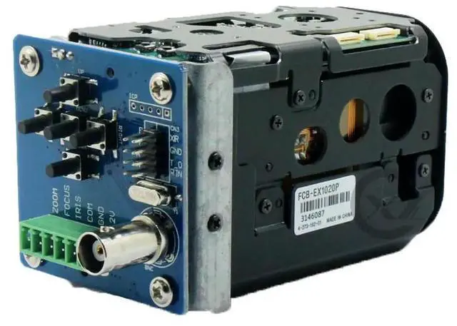 Alt view image 6 of 7 - S,O,NY FCB-EX980S NTSC System 26x Optical Zoom CC,T,V Color Block Camera New